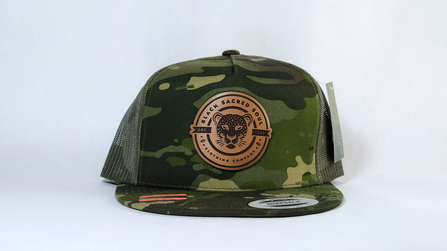 Leather Patch Snapback