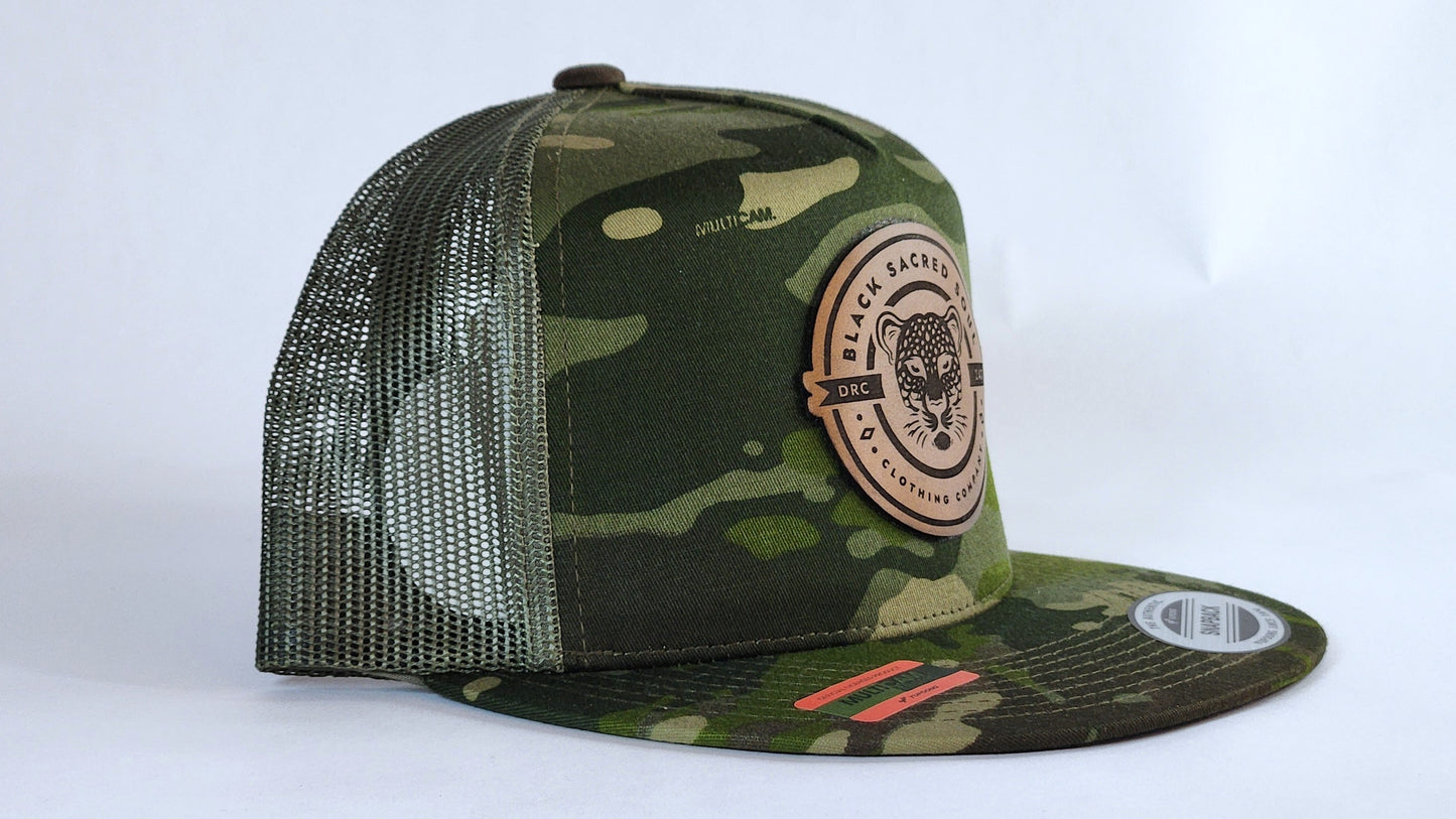 Leather Patch Snapback