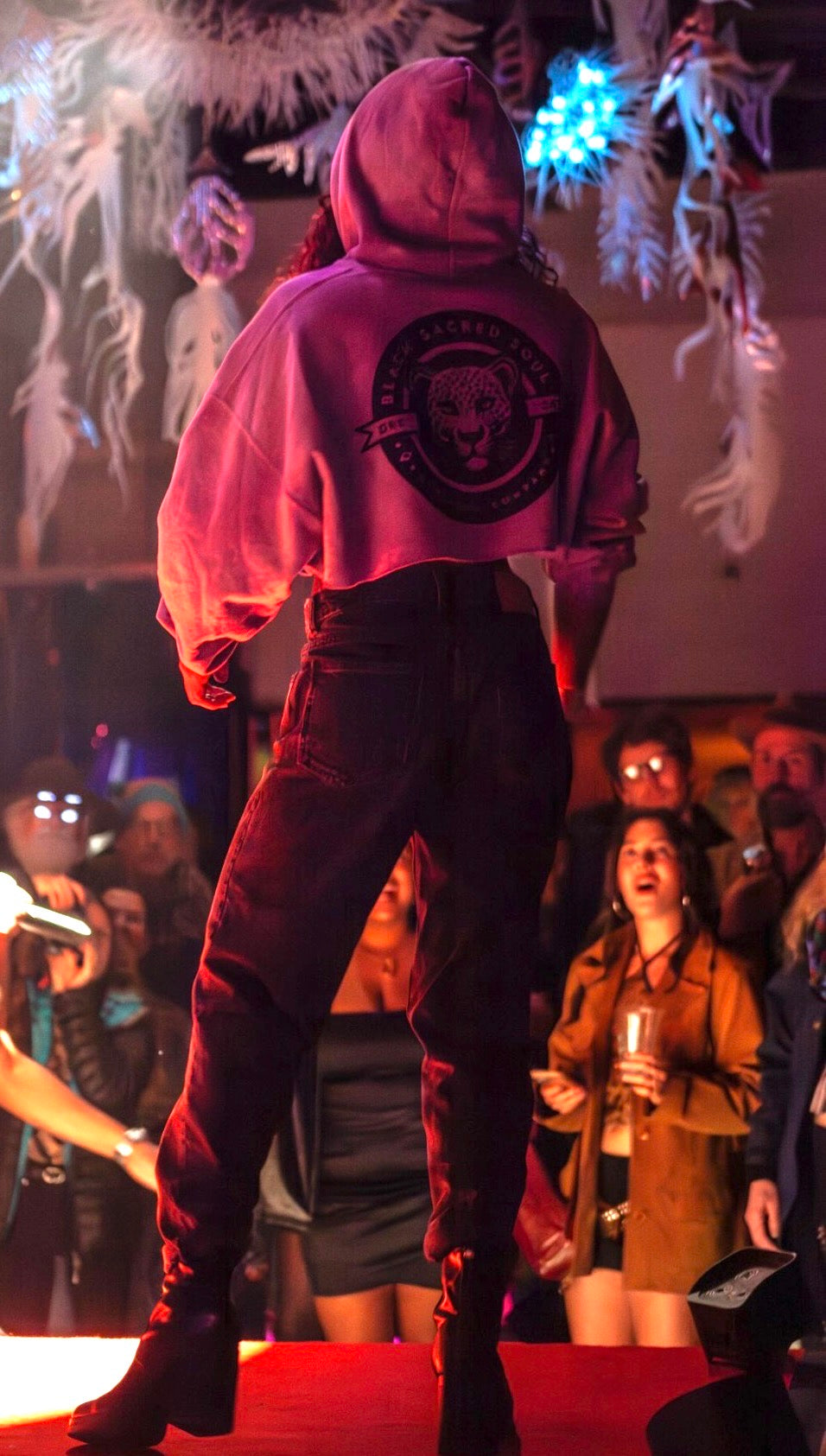 Purple Bantu Crop Top XL (actual product in photo)