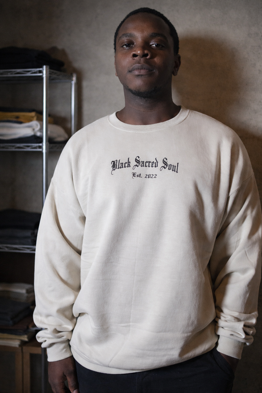 Est. 2022 Black Sacred Soul Crew Neck