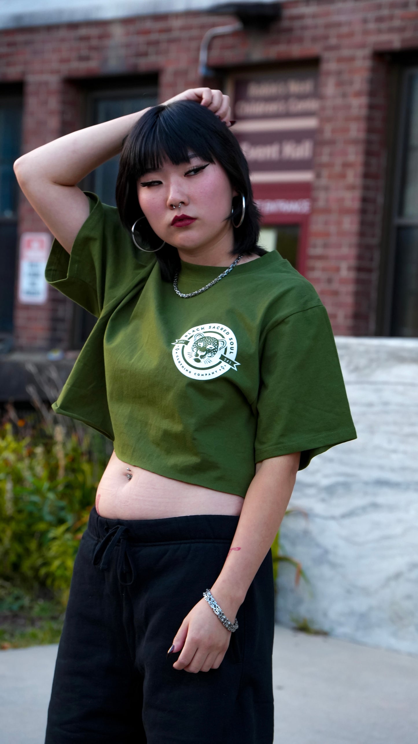 T-Shirt and Crop Top (His and hers)